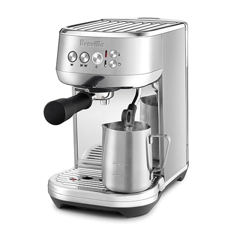 Breville BES500BSS Bambino Plus Espresso Machine, Brushed Stainless Steel