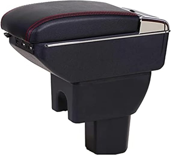 Armrest Box Fit for S-uzuki Ignis 2016-2021 Dual Layer Central Store Content Products Interior Armrest Storage Box