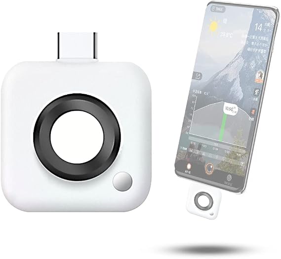 UV Test Camera, Detachable UV Lamp, A Connectable UV Camera for Smartphone Only Android - Type C Micro USB, View Sunscreen Coverage, Check Sunscreen Application and Track Sun Damage