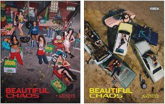 KATSEYE - BEAUTIFUL CHAOS Korean Edition + Extra Photocards