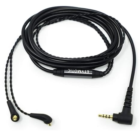 Etymotic ER Series 2.5mm Balanced Cable, Black