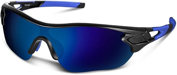 BEACOOL Polarized Sports Sunglasses for Men Women Youth TAC Glasses UV400 Protection Cycling Running Driving Fishing Golf Motorcycle Baseball