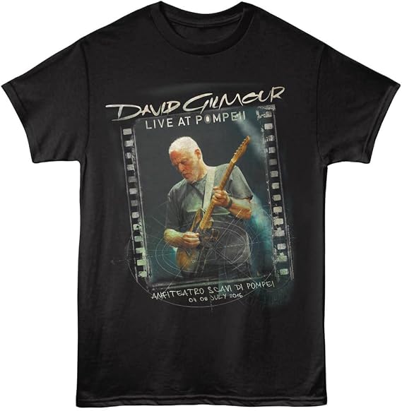 American Classics David Gilmour Live at Pompeii Portrait T Shirt