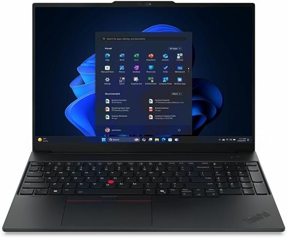 Lenovo ThinkPad E16 Gen 3 21TF0027US 16" Notebook - WUXGA - 60 Hz - Intel Core 7 240H - 16 GB - 512 GB SSD - English Keyboard - Black