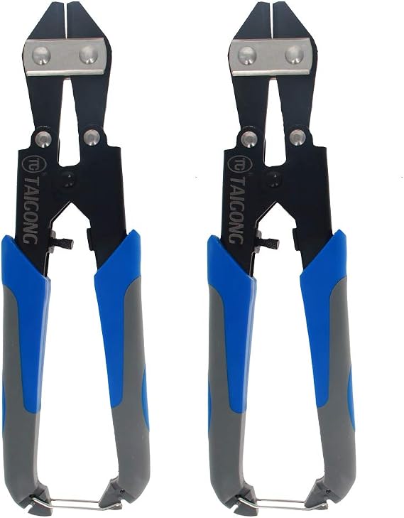 Utoolmart Bolt Cutter 8 Inch Mini Bolt Cutter Wire Cutter for Cutting Bolts Chains Wires 2 Pcs