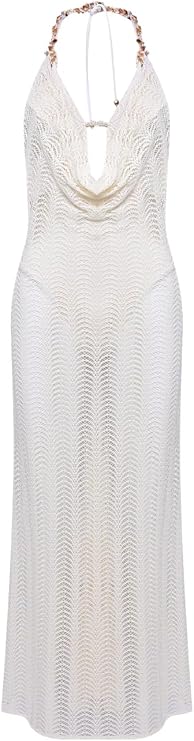 Wave Net Beach Dress