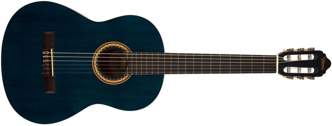 Vc204Tbu Mat Mavi Klasik Gitar 4/4 Tam Boy