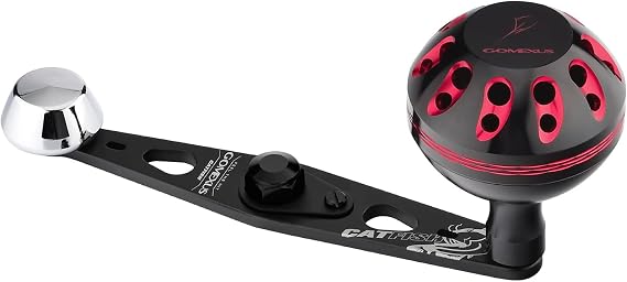 GOMEXUS Power Handle for Abu Garcia Ambassadeur C3/C4/S/SX 5000-7000 Round Fishing Reels Catfish Special Crank