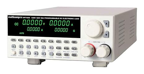 Multicomp Pro DC Electronic Load, 150W Programmable, OV, 120V, 30A