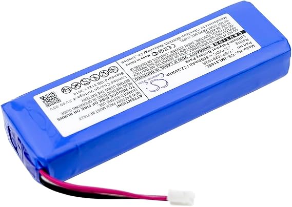 XPS 3.7V 6000mAh Replacement Battery for JBL Charge 2, Charge 2+ PN P763098, GSP1029102R