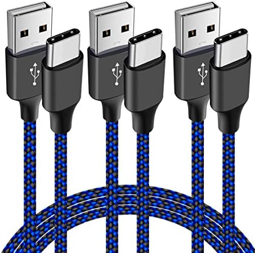 3 Pack 6ft USB C Cable Compatible with Kindle E-Readers,Fire Tablets All-New HD 10 9th 10th 11th Generation,HD 8,8 Plus 2020 2022 Release,7 Kids Edition 2019 2021.Type-C Charging Charger Cord