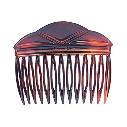 Caravan Entra Tortoise Shell Side Hair Combs Model No. 315