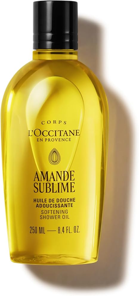L'OCCITANE - Almond (Amande Sublime) Shower Oil - Soothing and firming - Made in France