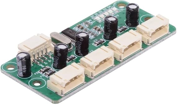 Cablecc USB PH=2.0mm to 4-Port PH=2.0mm hub Board (Without housing) for Keyboard Mouse Scanner Printer