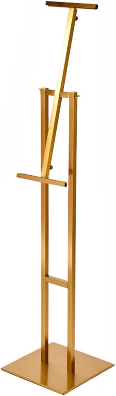 Poster Board Stand Bulletin Sign Holder, Stainless Steel Signage Stand Pedestal Sign Stand, Heavy Duty Banner Stand Message Advertisement Holder, 360 Rotate Photo Frame Floor Display Fixture