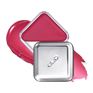 CLIO Essential Lip & Cheek Tap, Pocket Blush, Creamy & Blendable Color For Lips and Cheeks, Contour & Highlight Face, Buildable Dewy & Natural Glow Finish, Non-Greasy, Travel-Sized (05 CHERRY SHOWER)