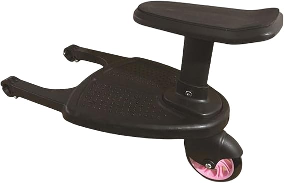 2-in-1 Universal Stroller Board for Most Strollers, Pink