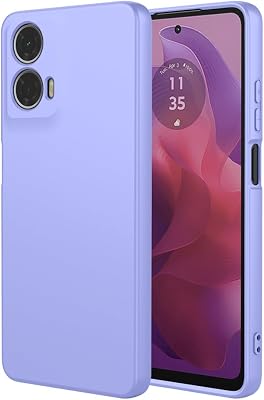 Liquid Silicone Case Compatible with Motorola Moto G04 Moto G24, Gel Rubber Full Body Protection Shockproof Cover Case Drop Protection Cases for Motorola Moto G04 Moto G24 C