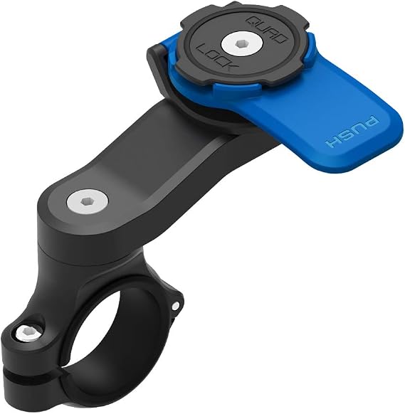 Quad Lock Motorcycle Handlebar Phone Holder Mount for iPhone, Galaxy, Pixel and Universal Adapters
