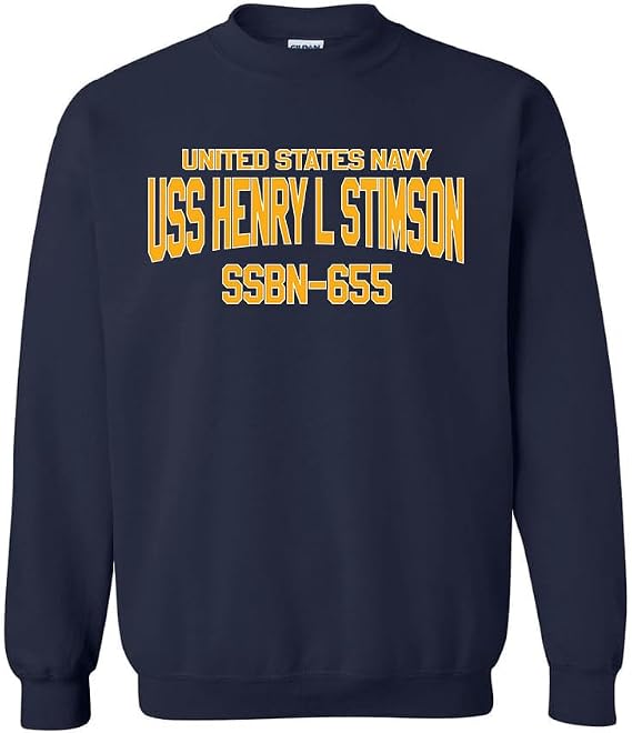 USS Henry L Stimson SSBN-655 Officially Licensed US Navy Sweatshirt