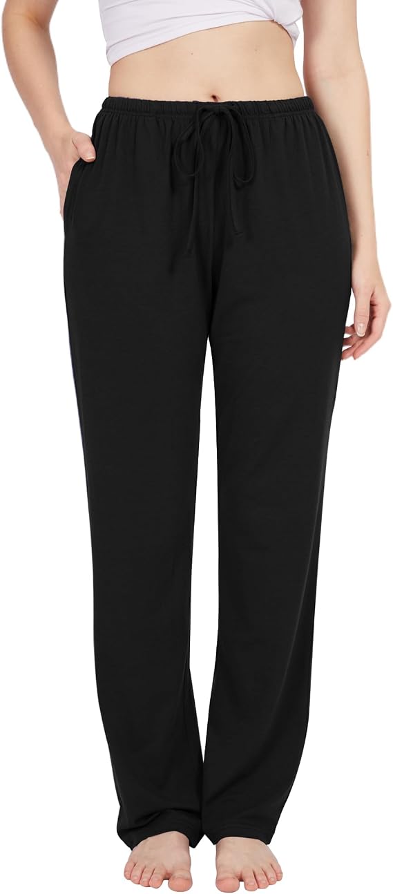 BAMBOO COOL Women Pajama Pants Comfy Lounge Sleep Bottoms Casual Pj Pants