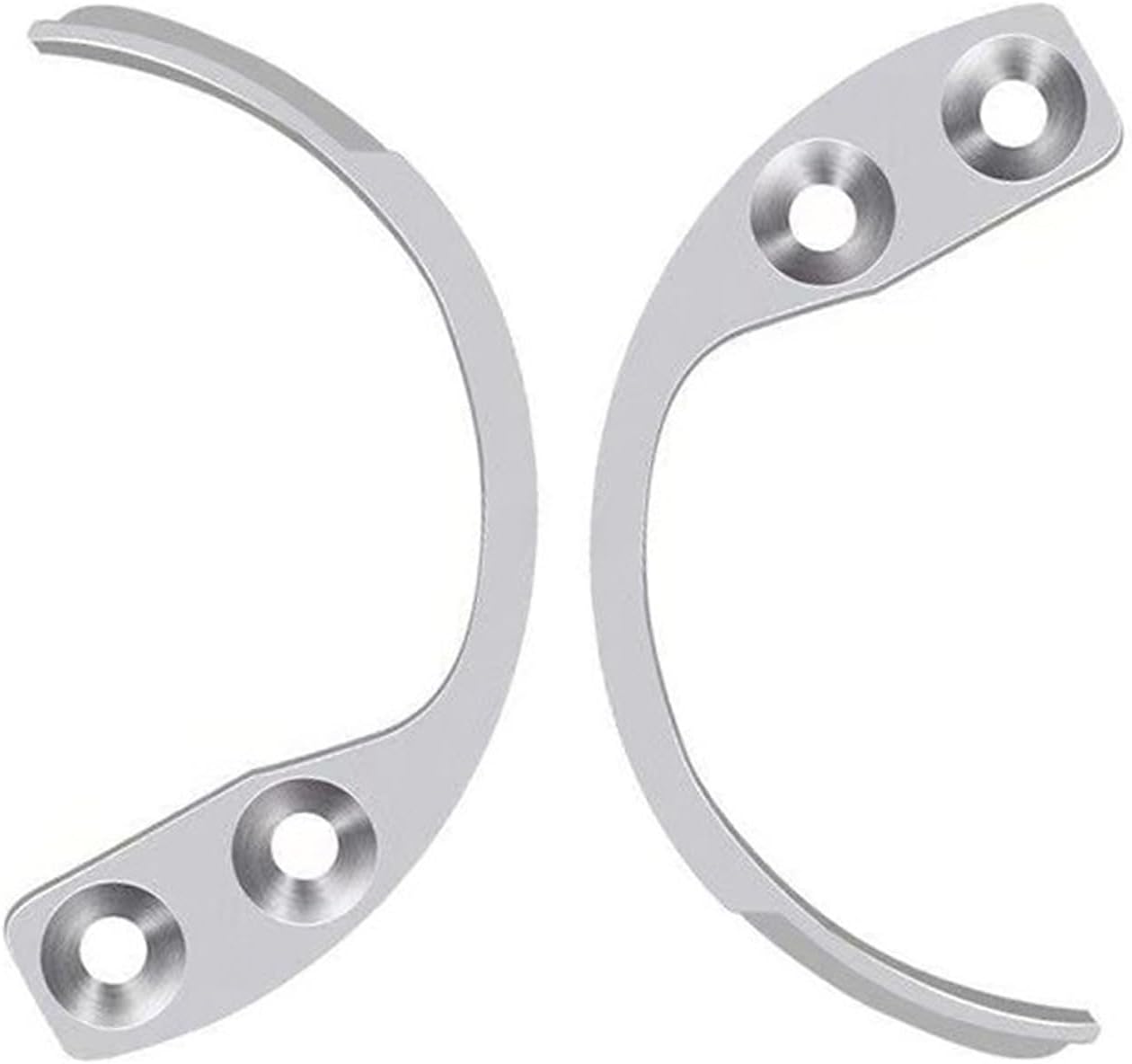 2 Pcs Portable Stainless Steel Special Tools,Stainless Steel Metal Hooks,Supermarket Tool Accessories,Clothing Tool Accessories Silver