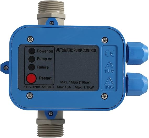 Water Pump Controller, Automatic Water Pump Pressure Controller with Electronic Switch Control