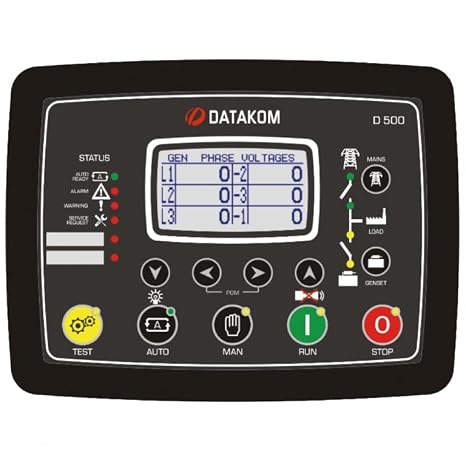 D-500-MK3 Multifunctional Generator Controller with MPU + J1939