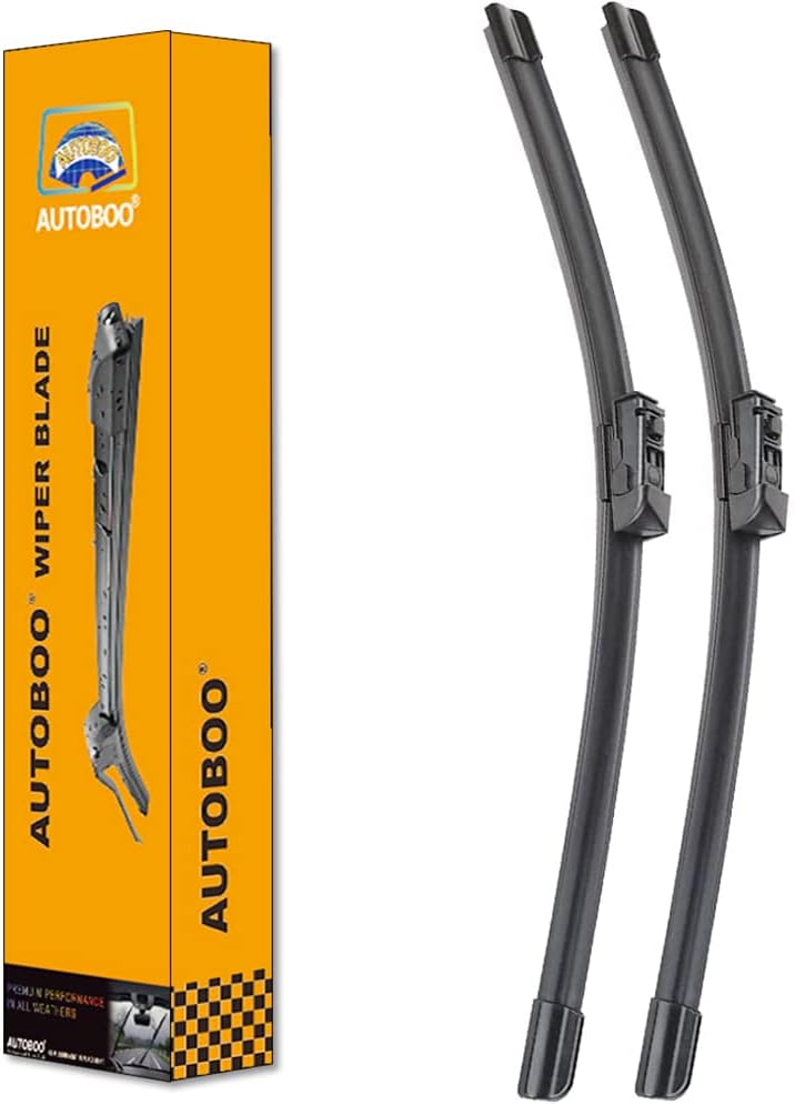 AUTOBOO 2816 Windshield Wiper Blade Sets Replacement for 2016-2023 Toyota Prius -Original Factory Quality Pack of 2