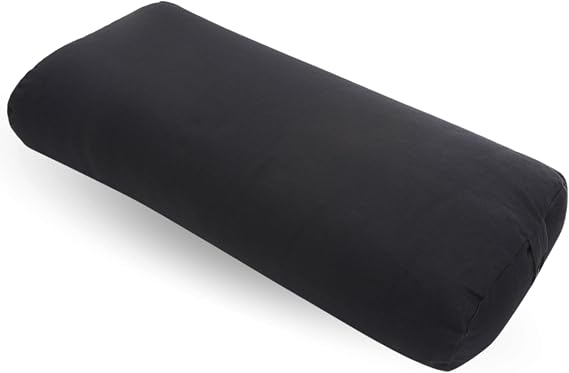 Everyday Yoga Premium Bolster, Soft Meditation Pillow, Multi-Colors