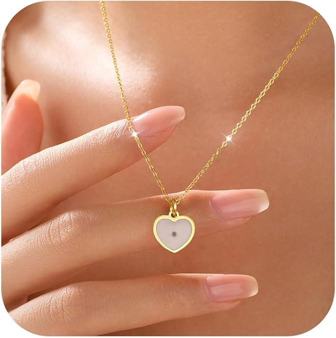 925 Sterling Silver Minimalist Mustard Seed Necklace for Women