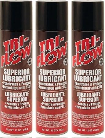 Tri-Flow TF20006 12 oz Aerosol Superior Lubricant - Quantity 3