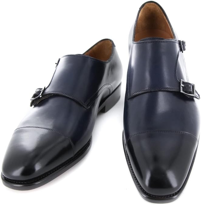 Fiori Di Lusso New Blue Leather Shoes
