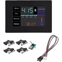 Nextion Intelligent 4.3” Inch Resistive Display Serial HMI TFT Touch Screen 480x272 LCD Module with Housing Supports Audio Video NX4827P043-011R-Y