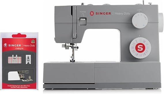 SINGER | Heavy Duty 4452 Sewing Machine + SINGER Heavy Duty Presser Feet Kit