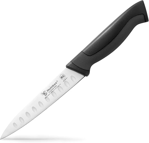 6-Inch Slicer knife With Granton edge, Black, DT-40 Series