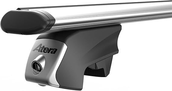 Atera 048522 Car roof rack Signo RTD - Aero profile silver - for cars with overhead roof rails - steel 122 cm