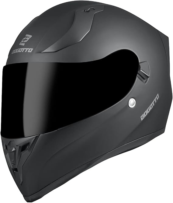 Bogotto H128 Solid Helmet Matte Black XL
