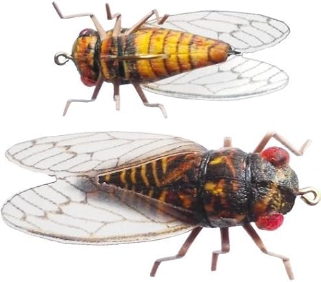 SynthFly Cicada Fishing Flies Multi-Pack