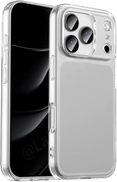 CONSTRAIN Apple iPhone 18 Pro Max ve iPhone 17 Pro Max İle Uyumlu Şeffaf Esnek Darbe Emici Silikon Telefon Kılıfı Arka Kapak - Şeffaf