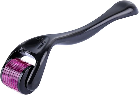Derma Roller for Face, Body and Scalp 1.0mm - Derma Roller for Men and Women with 540 Micor Roller - Beard Roller for Hair and Beard