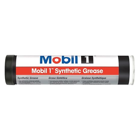 Mobil 1 Synthetic Grease, Auto, 12.5 oz.