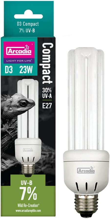 Arcadia D3 Reptile Compact Lamp