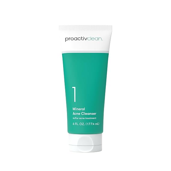 Proactiv Mineral Acne Face Cleanser, Creamy Sulfur Wash, 6 Fl Oz