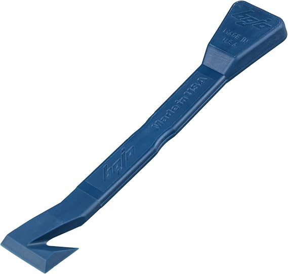 Bojo Tools - 1-3/16" Wide Push/Pull Plastic Scraper Tool - Heavy Duty 5-PACK