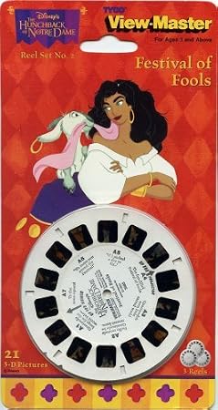 The Hunchback of Notre Dame Festival of Fools - ViewMaster - 3 Reels Set - New