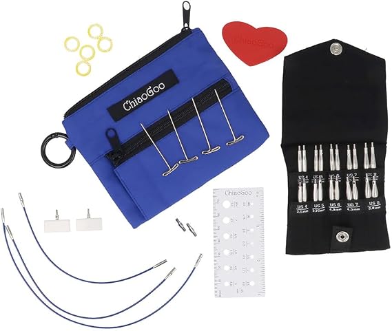 ChiaoGoo Twist Shorties Set, 2" & 3" (5 & 8cm)