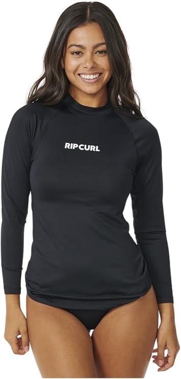 Women's Classic Surf Long Sleeve UPF 50+ Rashguard Rash Guard Shirt 