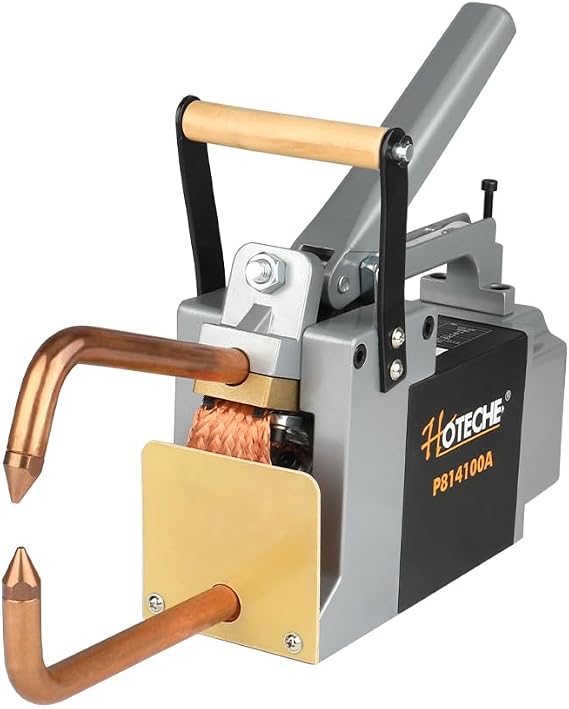 Hoteche Portable Spot Welder Single Phase Spot Welding Machine with Durable Components