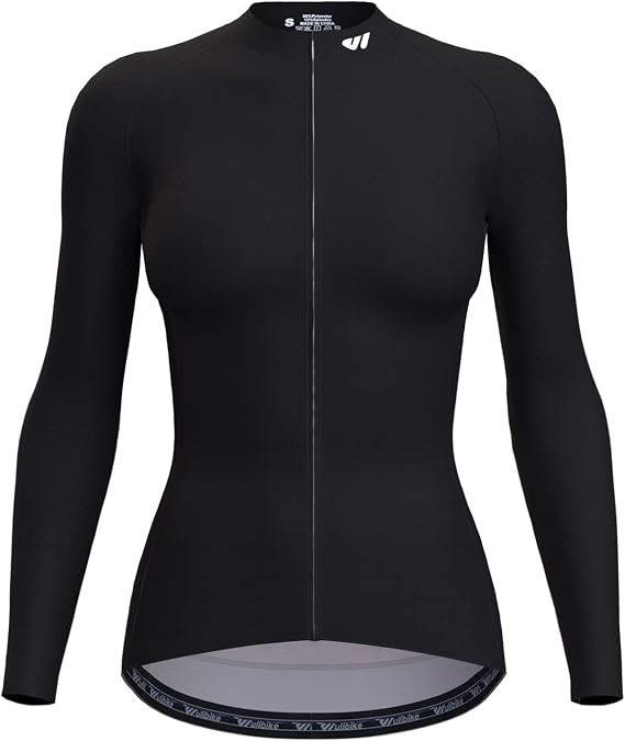 Wulibike Women's Cycling Jersey,Gradient Solid Bike Shirt